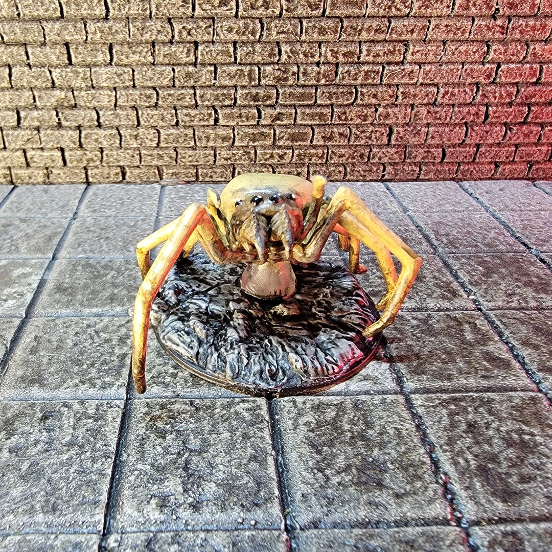 Wizkids Giant Spider Miniature Etsy
