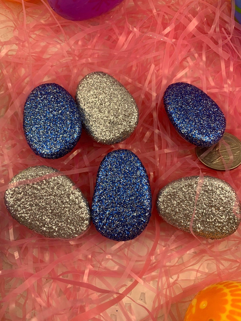 Easter Egg Fillers Easter Pet Rocks Easter Egg Hunt Goodies Easter Gifts for Kids Easter Basket Goodies