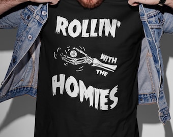 Kerkers en draken shirt-DND shirt | DND Dobbelsteen | RPG-gaming | Gamer cadeau voor hem | Rollen met de Homies | Tafelspellen