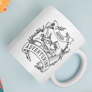Dungeons and Dragons Mug - RATHER be ADVENTURING | Gaming Gifts | Gifts for him | RPG gifts