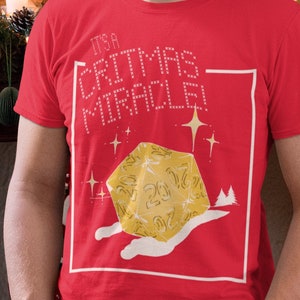 DND Critmas - Dungeons and Dragons | DND Shirt | Stocking Stuffer Him | DND Dice | Geek Christmas Gift | Gamer Christmas Gift