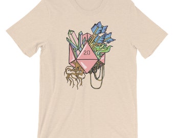 Dungeons and Dragons DICE LIFE Unisex T Shirt | Geschenk für Sie | D&| Gamer Geschenke | Geeky Geschenke | RPG Geschenk | D't Shirt