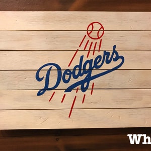 Los Angeles Dodgers Wood Plank