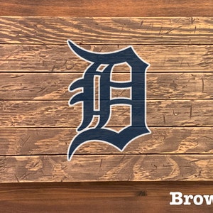 Detroit Tigers Wood Plank