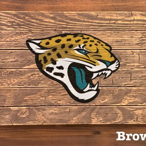 Jacksonville Jaguars Wood Plank