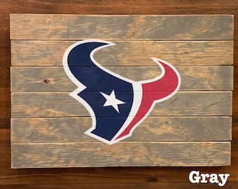 Houston Texans Wood Plank