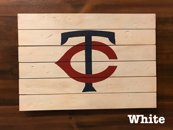 Minnesota Twins Wood Plank