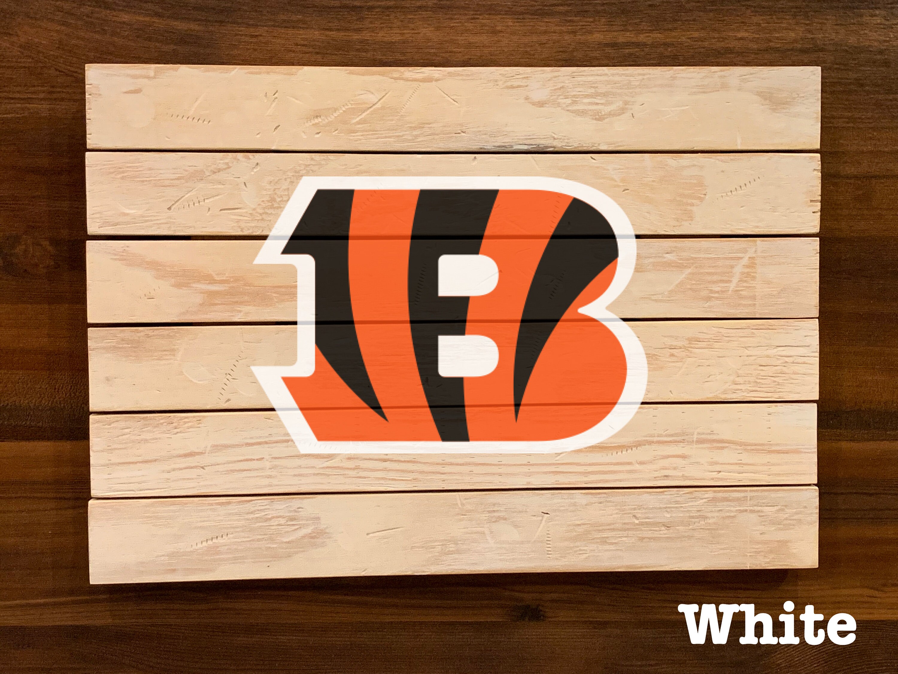 Cincinnati Bengals Wood Plank Etsy