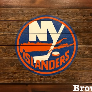 New York Islanders Wood Plank