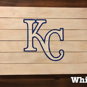 Kansas City Royals Wood Plank