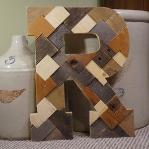 Letter R in Soft White 8 Inch White Letter R Sturdy Paper Mache Letters  Cottage Farmhouse Nursery Home Wooden Letters 