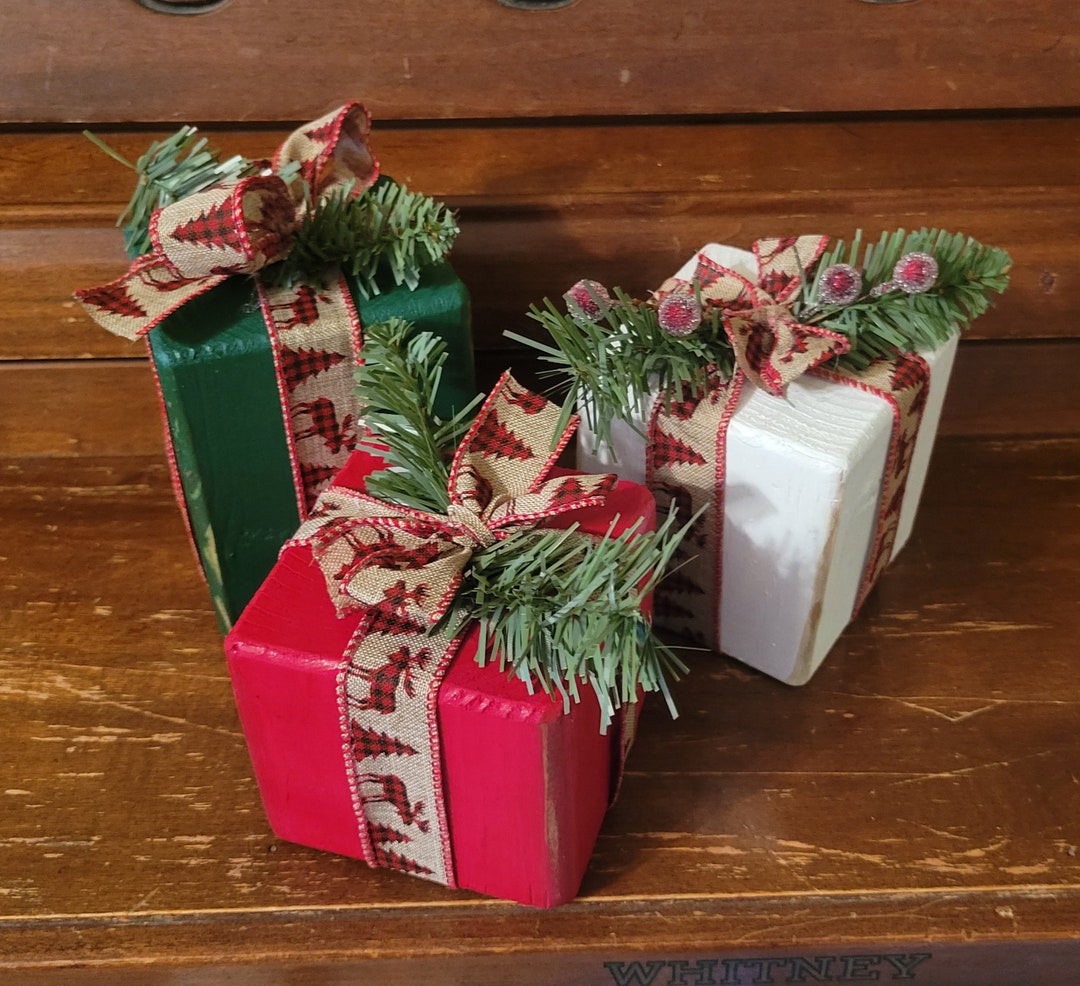 Christmas Present Blocks - Etsy
