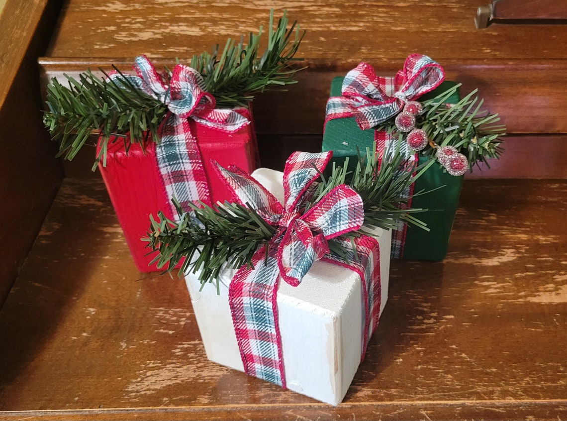 Christmas Present Blocks - Etsy