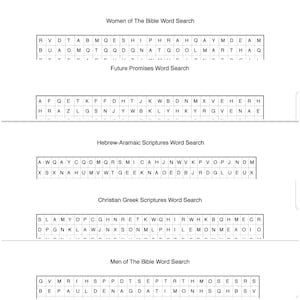 My Study Helper-Bible Word Search
