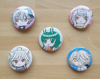 Insignias de animales de Vocaloid - Serie 1 (38 mm)