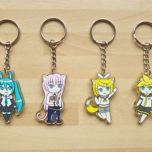Vocaloid Animal Keychains - Series 2 (2&quot;)