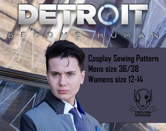 【Last Batch】【In Stock】Detroit Become Human RK800 Connor Cosplay Costume