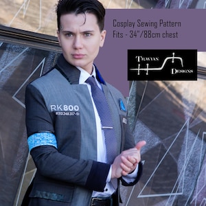 Detroit Become Human RK800/RK900-cosplay-naaipatroon