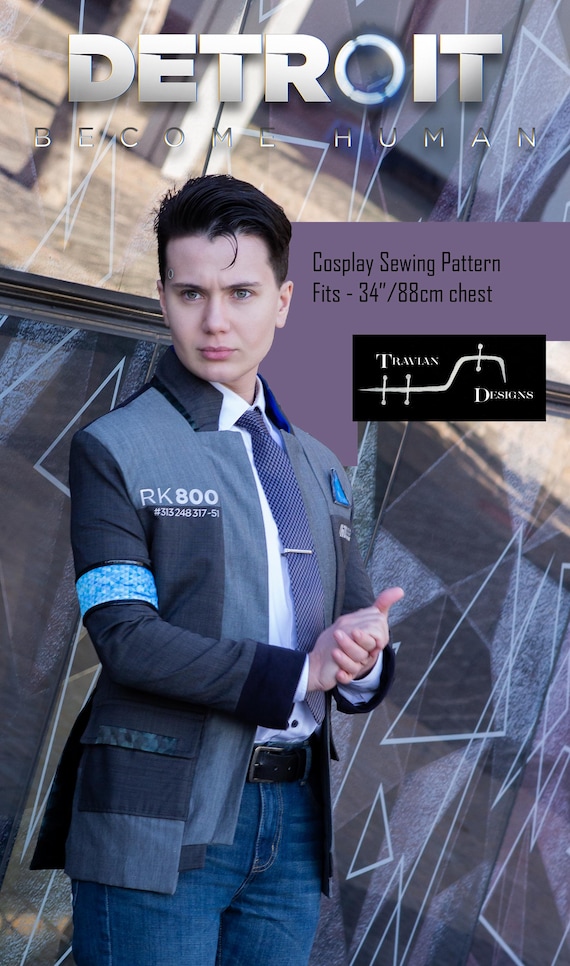 デトロイト ビカム ヒューマン RK800/RK900 コスプレ 裁縫パターン