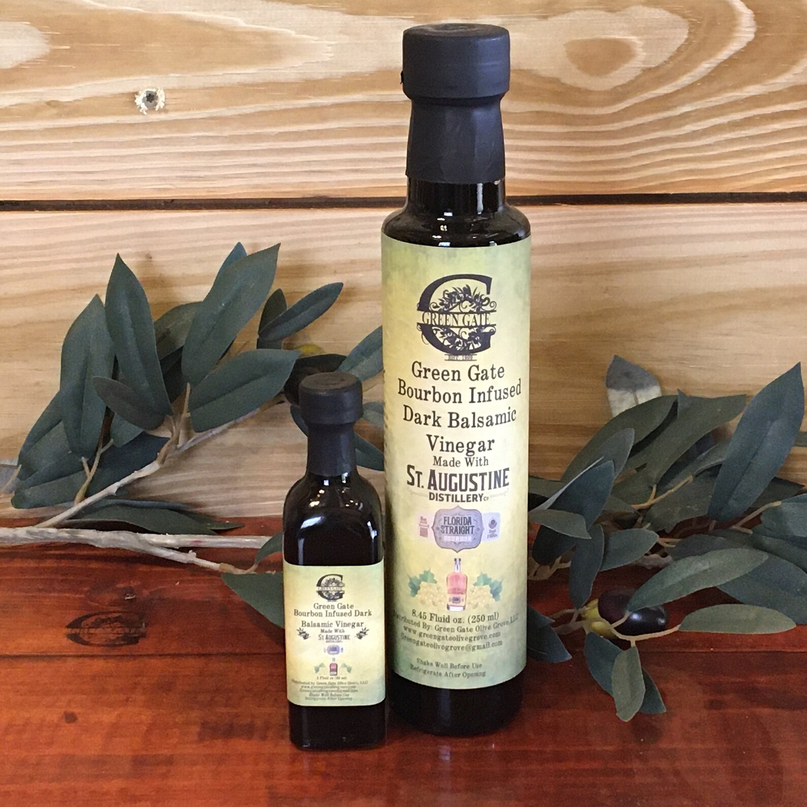 Bourbon Balsamic Vinegar Made With St. Augustine Distillers Etsy