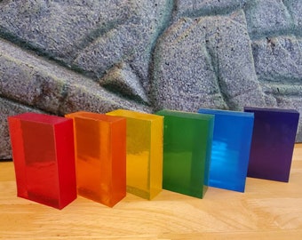 Bulk Rainbow Soap Bars