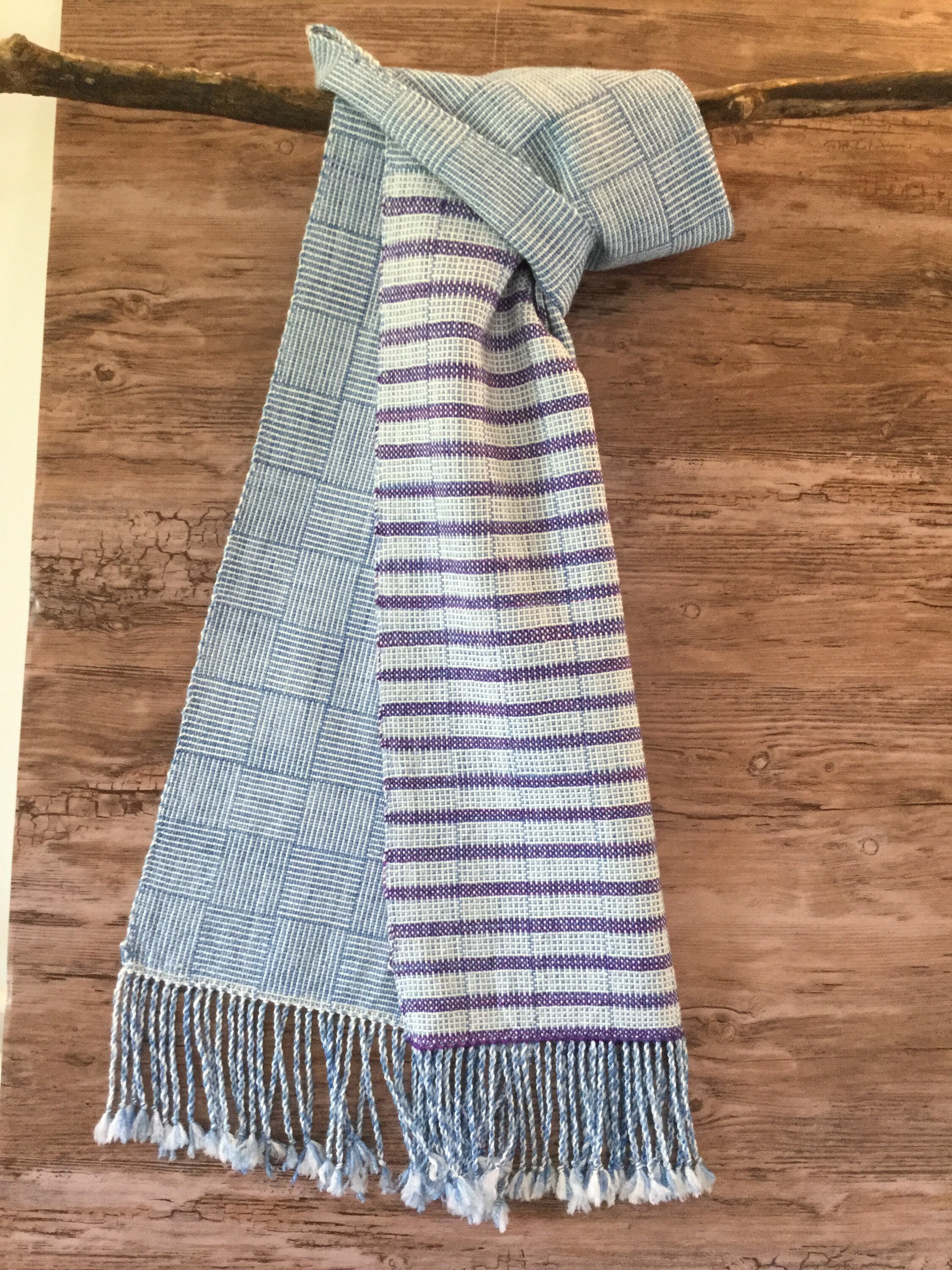 Handwoven scarf Etsy