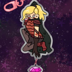 Amphibia Dangle Acrylic Keychains - ONLY SASHA LEFT!