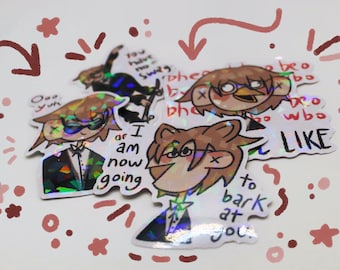 Byakuya Togami 3&quot; TikTok Audio Stickers
