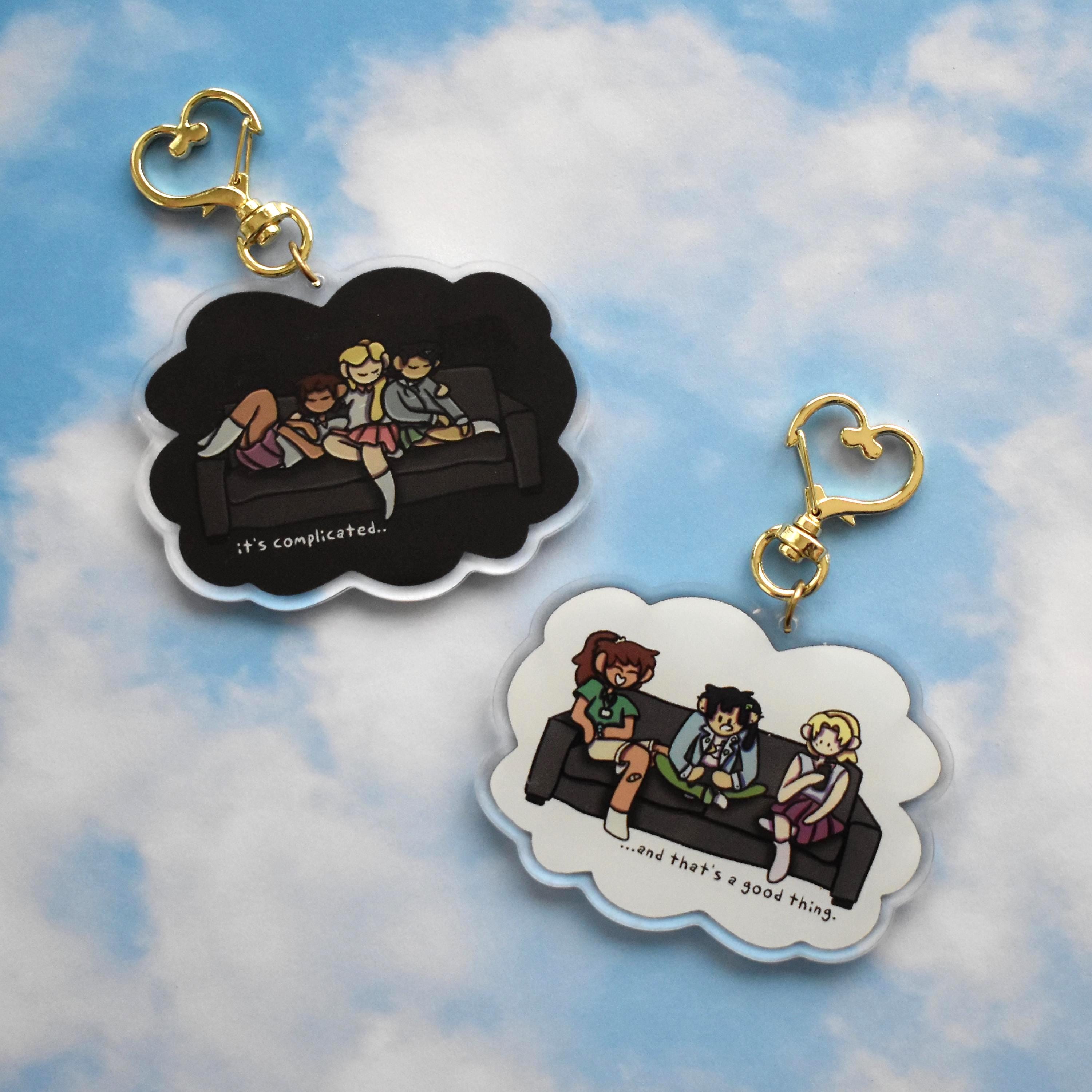 Buy It's Complicated Amphibia Acrylic Keychain 3