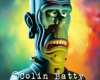 The Monster By Colin Batty Freakybuttrue Peculiarium