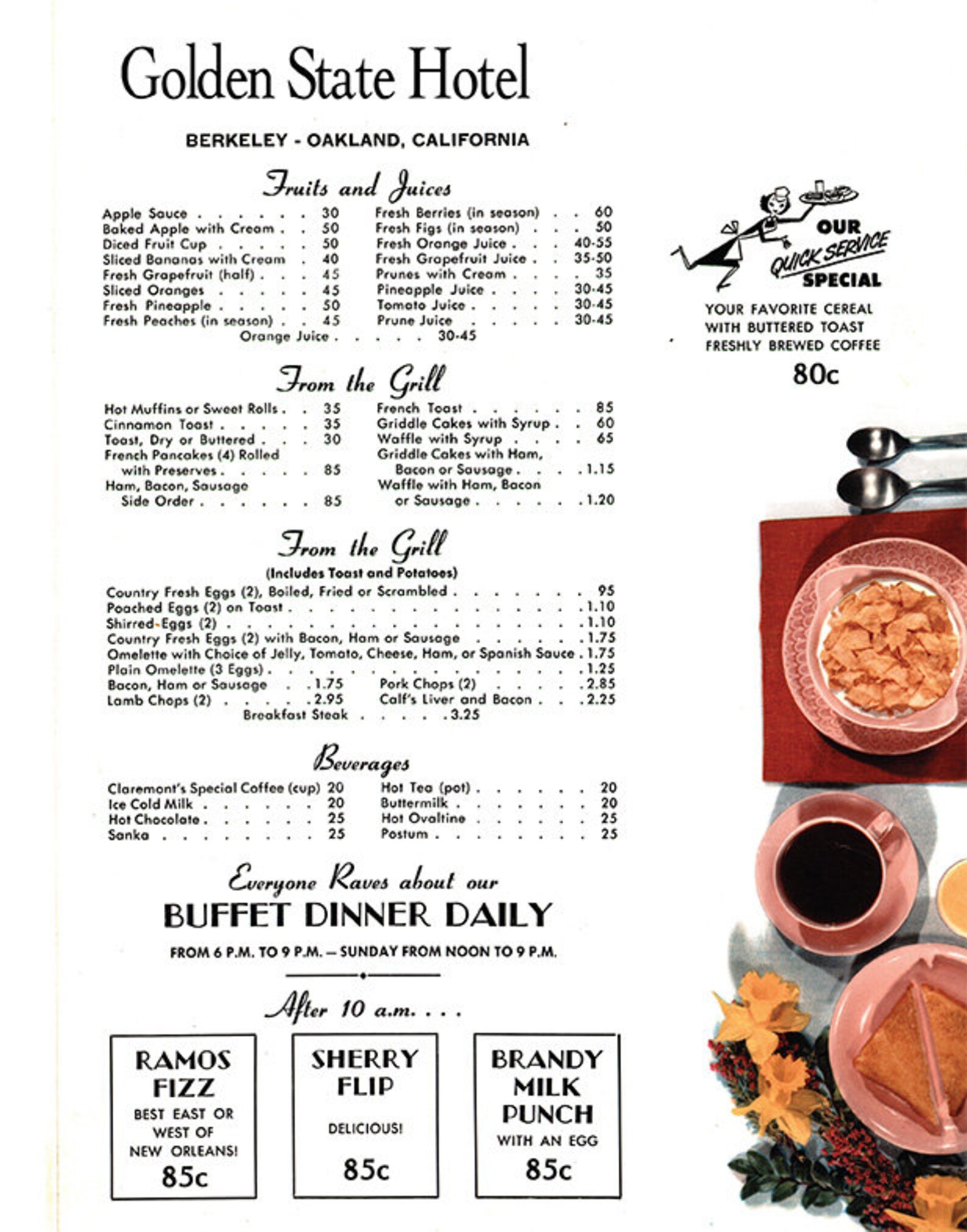 Cool Old Menus A Collection of Vintage Menus Freakybuttrue Etsy