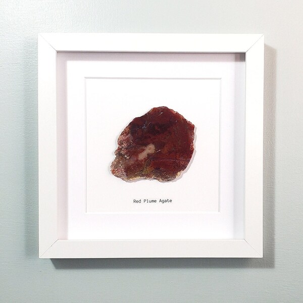 Shadow Box Agate Wall Art Etsy