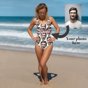 Hen Party Swimsuit Husband Face Etsy
