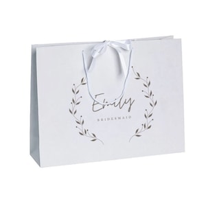  Created Flow Eucalyptus Wedding Thank You Gift Bags Small Size  Guests Bridal Shower Bridesmaids Gift Bags Birthday Party Thank You Favors  Bag Baby Shower Office Business Thank You Bags Bulk Merchandise