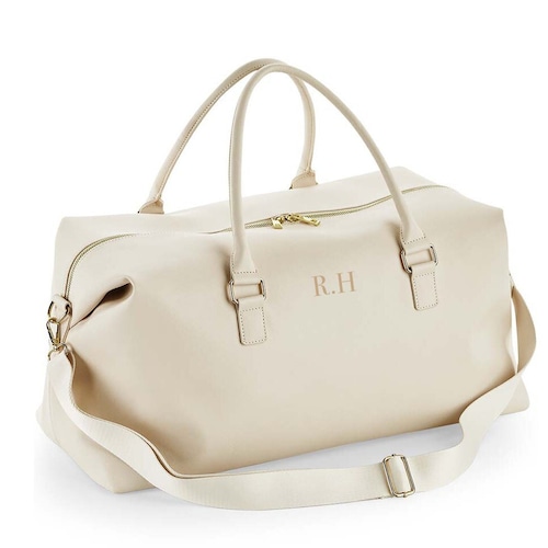 Personalised Bag With Initials Weekender Holdall Initials Etsy