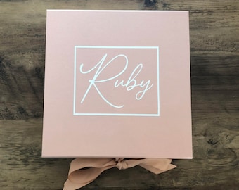 Grandi scatole regalo personalizzate, scatole regalo personalizzate, scatole "vuoi essere la mia damigella d'onore?", scatole per la proposta, regali per le damigelle d'onore, scatola regalo vuota, sposa