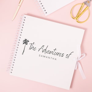 Personalised Travel Scrapbook for couples, Travel memory book, Personalised scrapbook for couples, Travel gift, Adventure book, Holiday book