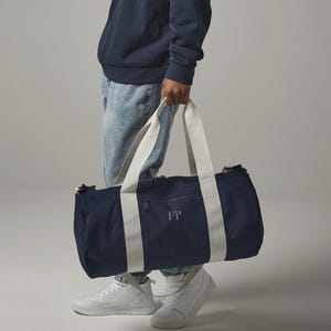 Personalisierter Initial-Seesack für Ihn, Brautjungferngeschenke, süße Reisetasche für Sie, Weekender-Tasche, Reisen, erste Sporttasche, Schultasche