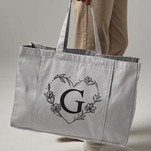 Personalised Monogram Yoga Bag, Tote Bag for Yoga, Custom Yoga Bag, Pilates Bag, Organic tote Bag, Yoga Mat holder bag, Yoga Bag with Holder