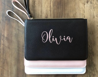 Cadeau d'anniversaire pour elle, pochette personnalisée, cadeau d'anniversaire pour petite amie, cadeau d'anniversaire pour soeur, cadeau d'anniversaire pour femme, cadeau d'anniversaire pour maman