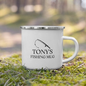 Personalised fishing mug, Fishing gifts for men, Fishing Gift For Him, Father's Day Fishing Gift, Present For Fishing, Fishing christmas