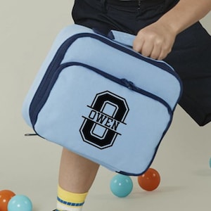 Kids lunch bag, Back to school bag, personalised lunch box, lunch cooler bag, school lunch box, boys lunch bag, girls lunch box, custom bag