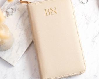 Personalised Jewelry Box Case, Vegan Leather Jewellery Travel Case, Bridesmaid Proposal Gift, Bridal Party Gift, Christmas Gift for Her