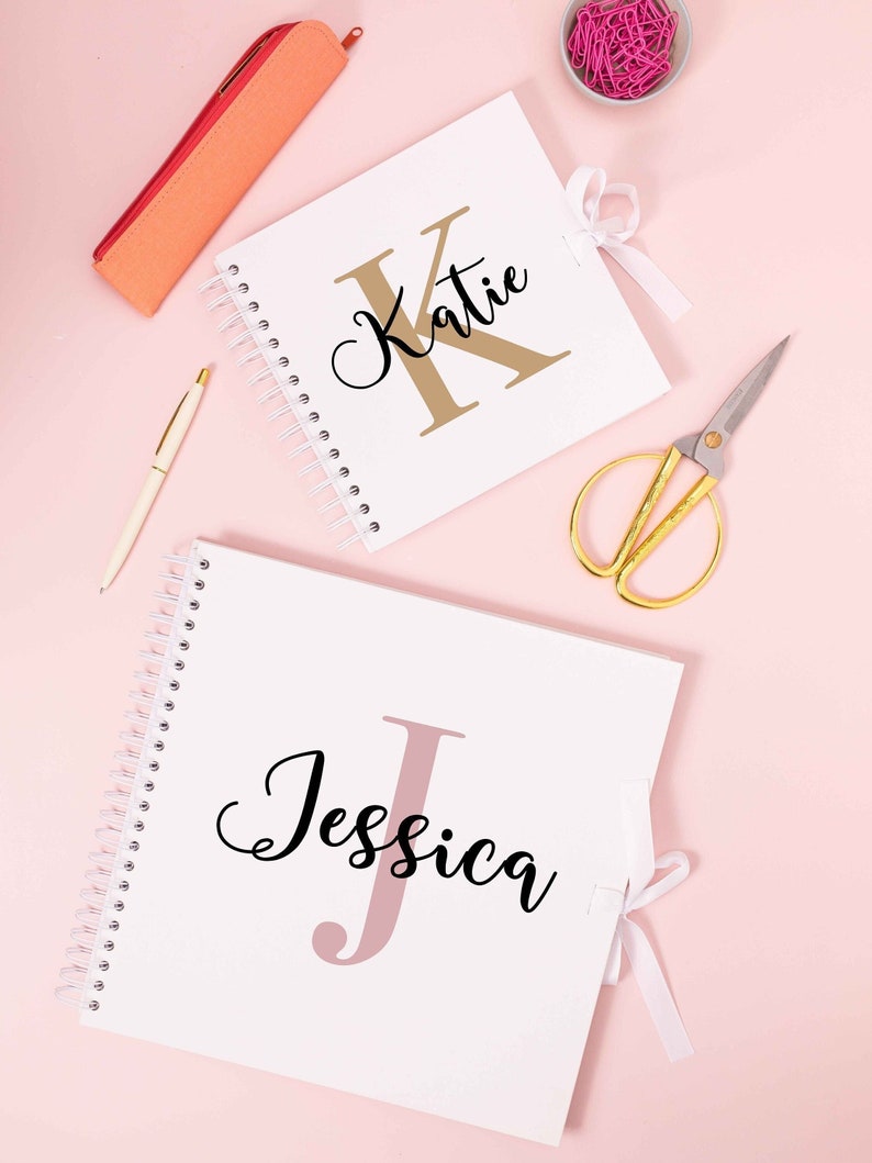 Personalised Name Scrapbook / Custom Message Photo Album / Etsy