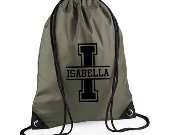 Waterproof String Drawstring Back Pack Sack Gym Tote Bag School Sport Shoe Bag - Draw String Bag