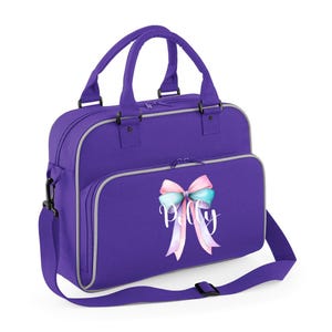 Custom Dance Bag For Girls, Personalised Name Gym Bag, Gift for Dancing, Gymnastic Cheer Girls Birthday Gift, Ballet Bag, Back to school