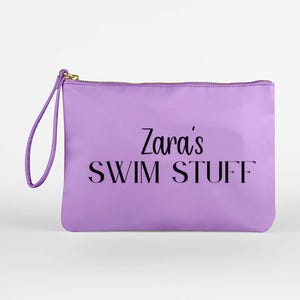 Personalisierte Badetasche, Bikinitasche, Tasche zum Schwimmen, Schwimmtasche, Pool-Tasche, Kinderschwimmtasche, Schwimmgeschenke, Schwimmtasche, Geschenk für Schwimmer