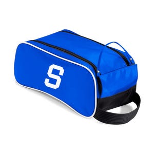Personalised football boot bag, Sport shoe bag with initials or name, custom initials boots bag for sport, sports kit bag, football kit bag