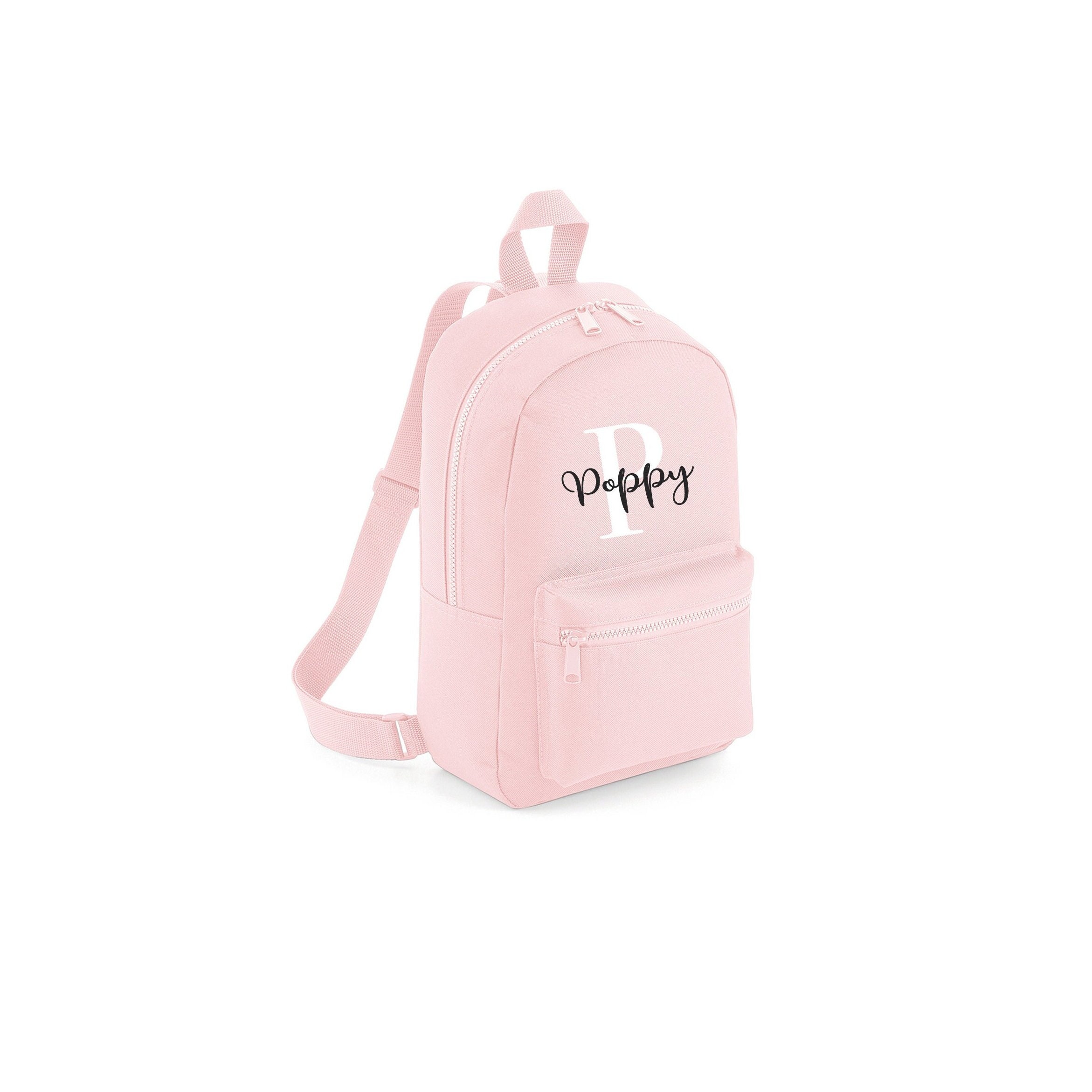 Personalised Initial Name Backpack for Kids Pastel Bag - Etsy UK