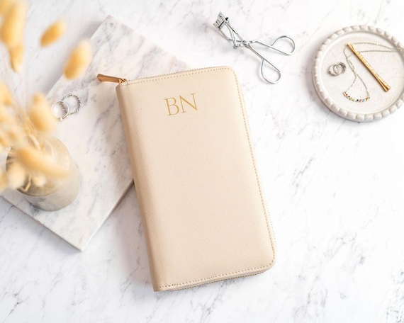 Personalised Jewelry Box Case, Vegan Leather Jewellery Travel Case, Bridesmaid Proposal Gift, Bridal Party Gift, Christmas Gift for Her